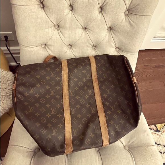 louis Vuitton Bandolier 50 weekend travel bag with strap - Picture 5 of 6